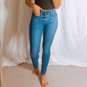 MADEWELL skinny jeans size 26